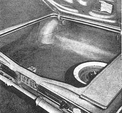 1960 Trunk Space