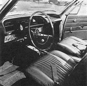 1963 Impala SS 409 interior