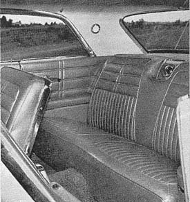 1963 Chevy Impala SS interior