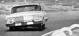 1963 Chevy 327 cornering