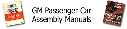 GM Passenger Car Assembly Manuals 